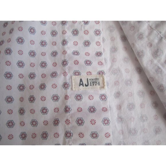 Men Alexander Julian Geometric Pattern Cotton Short Sleeve Shirt Sz XXL (MT252) - Picture 5 of 10